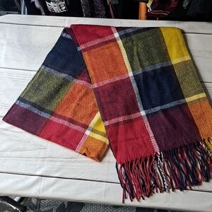 Wander Agio Colorful Plaid Scarf